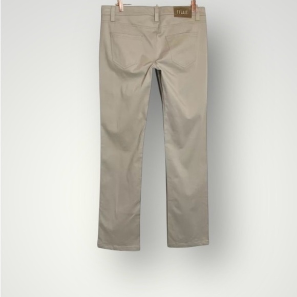 NWOT Alviero Martini | 1a Classe Khaki Pants Designer Straight Leg - Picture 4 of 8
